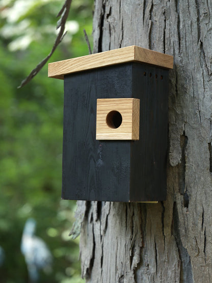 Shou Sugi Ban Birdhouse