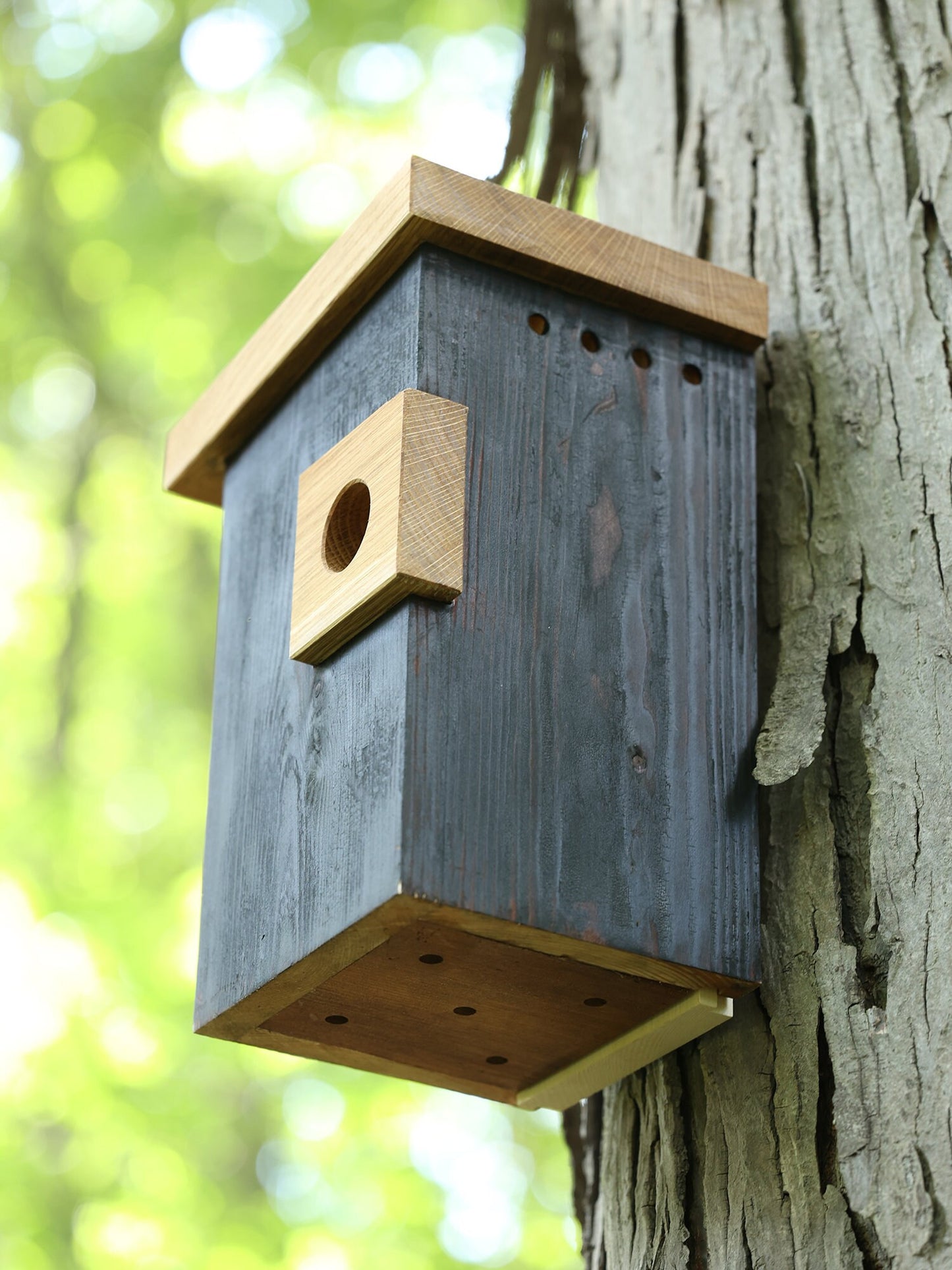 Shou Sugi Ban Birdhouse